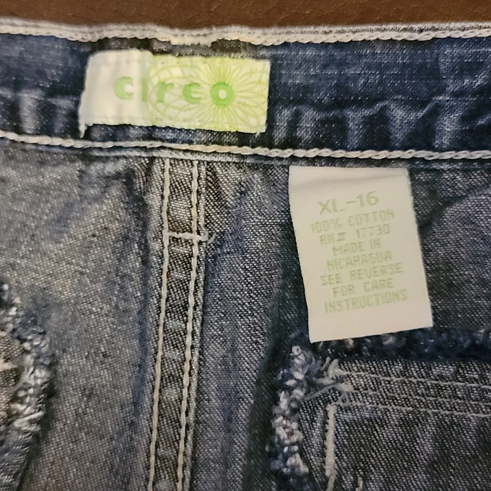 Girls size 14/16 short bundle jean active Justice + circo